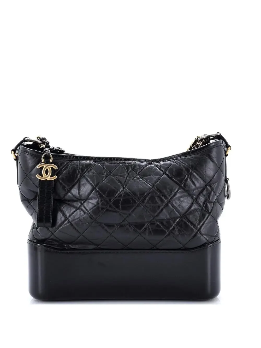 Chanel Gabrielle Hobo Quilted Aged #323575C30B